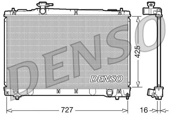 Su Radyatörü | DRM50034 DENSO