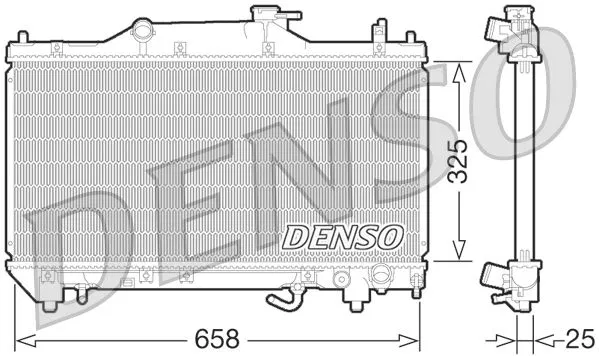 Su Radyatörü | DRM50067 DENSO