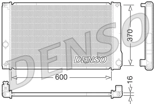 Su Radyatörü | DRM50076 DENSO