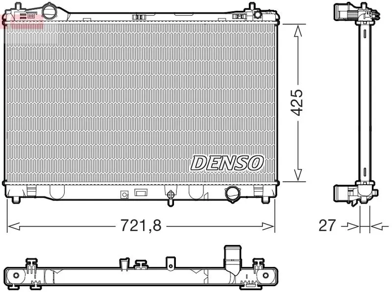 Motor Su Radyatörü | DRM50153 DENSO