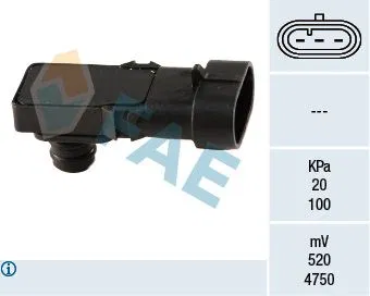 Sensör Basınç Clio / Megane / Laguna / Scenic 1.2-1.4-1.5DCI-1.6 16V-2.0DCI | 15016 FAE