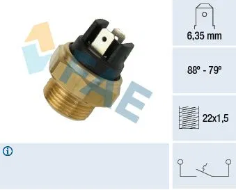 7700640353 Fan Müşürü Kablosuz 92C-82C Em R9-R11 FLAŞ-FIESTA | FAE