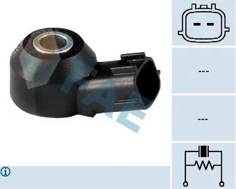 Sensör Vuruntu Linea / Albea / Palio / Doblo / Fiorino / G.PUNTO / Marea 1.2-1.4 Siyah 2 Fişli | 60156 FAE