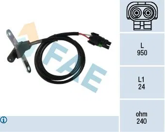 7700720341 Krank Mili Sensoru R5 R19 R21 R25 Clio Espace Expr | 79026 FAE