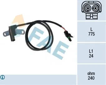 7700739787 Krank Mil Sensoru R11 R21 1.7 R19 Eu Clio 1.4-1.7 | 79145 FAE