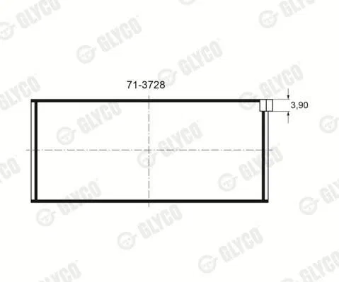 7137284STD Kol Yatak Std 1,9SDI / Td /TDI 1Z Aaz Ade Aff Agr | GLYCO