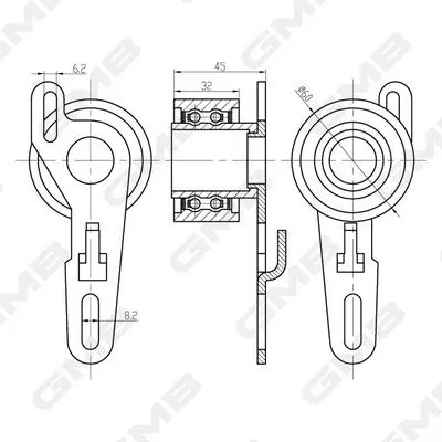 1135356 Triger Gergisi Ford Transit 2.5 D-TD 83-92 | GTB1050 GMB