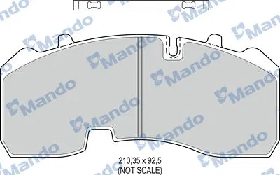 Balata Bpw | MBF016098 MANDO
