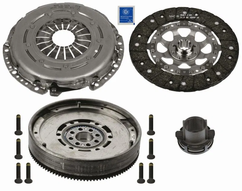 21207508727 Debriyaj Seti BMW E46 318Ci. 318i. 318ti(N42B20VVT | SACHS