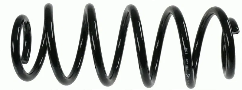 8D0 411 105 DP Coil Spring Vag (AUDİ-VW-SEAT-SKODA) | 998429 SACHS