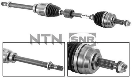 391001740R Aks RENAULT/DACIA: Duster | SNR