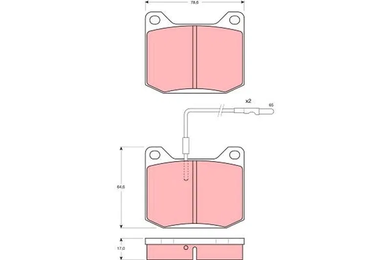 Disk Balata | GDB151 TRW