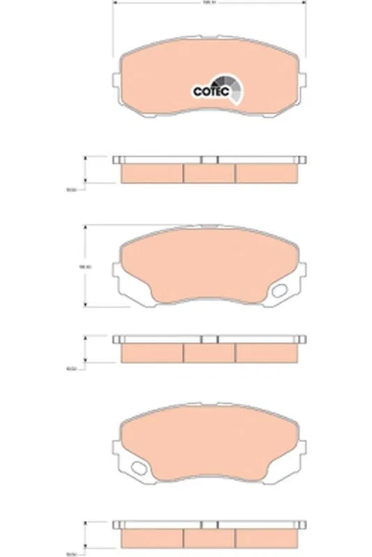 Disk Balata | GDB3492 TRW