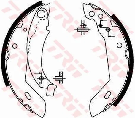 4241 25 Fren Balatası Pabuçlu Arka Peugeot 205 I 1.6 Gti 83-87, 205 II 1.4 87-89, 1.6 87-98, 1.6 Gti 87-89, 1.9 Gti 87-98, 309 I 1.1-1.3 85-89, 1.4 88-89, 1. | GS8158 TRW