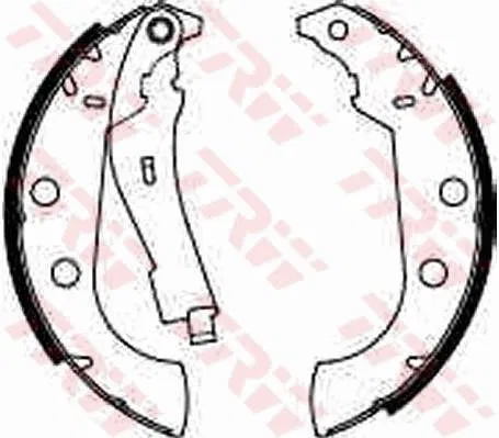 4241 55 Kampana Balata ( Peugeot P 306 / P405 | GS8272 TRW