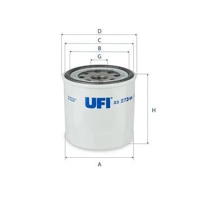 8-94360426-0 Yağ Filtresi Isuzu | 23.273.00 UFI