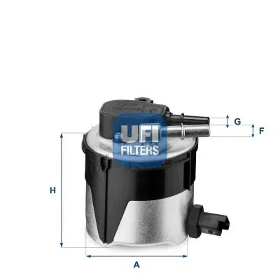 Y603-13-480 Yakıt Filtresi (Mazot) Mazda 3 09=> / Focus / Cmax 1.6 TDCI 04=> OEM (Orijinal Equıpment Manufacturer) | 55.170.00 UFI