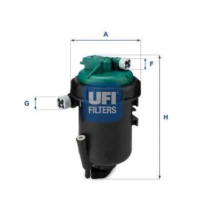 51776608 Yakıt Filtresi ( Fiat Idea 1.3 Jtd 05- ) | 55.181.00 UFI