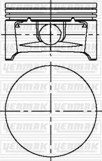 24427517 Motor Segmanı Std Z1.6XEP Meriva 1.6-ASTRA G-H Vec | YENMAK