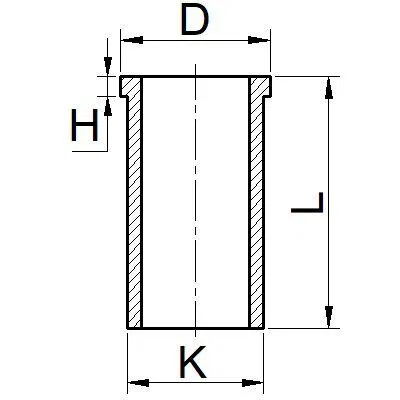 Gomlek Q115.0MM (150)-MERCEDES-OM 302-360 | 51-65641-150 YENMAK