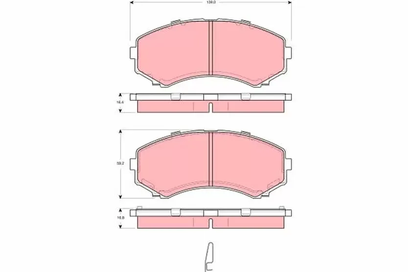 S4Y93328Z Disk Balata - Ön | BOSCH