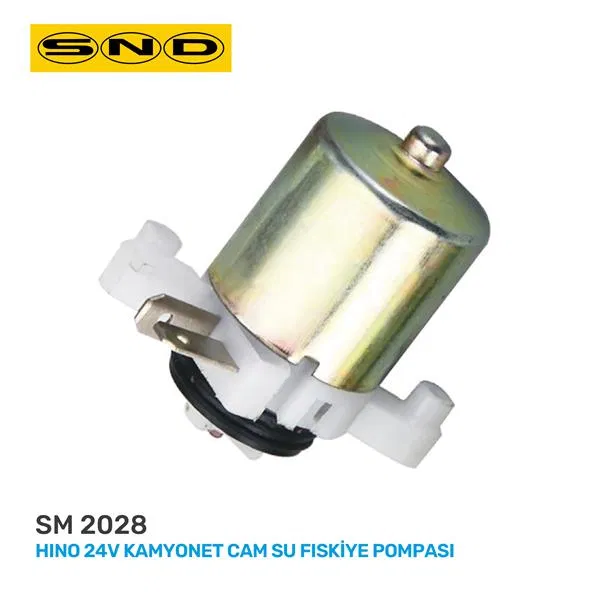 Hino 24V Kamyonet Cam Su Fiskiye Pompası | SM2028 SND