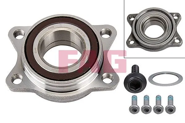 4E0498625A Arka Teker Poryası Audi A8 02-10 | 713610910 FAG