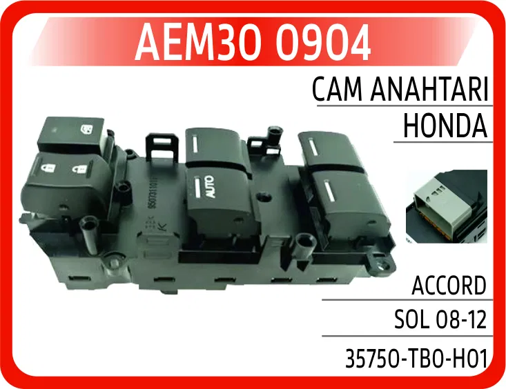 35750TB0H01 Cam Anahtarı Honda Accord Sol 08-12 | 0904 AEM