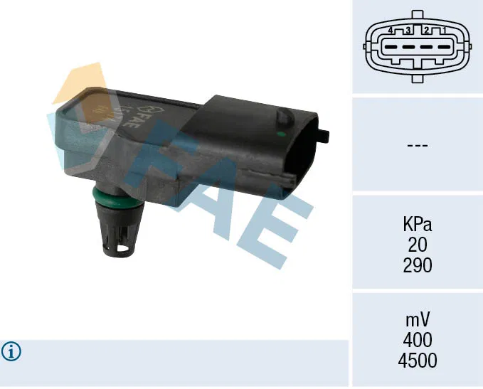 37830R3LBG000 Manifold Mutlak Basınç Sensörü | 15174 FAE