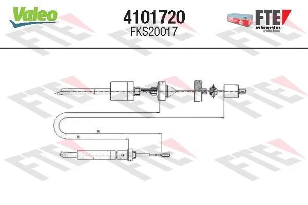 7700423684 Aksesuar Renault Megane I | 4101720 VALEO