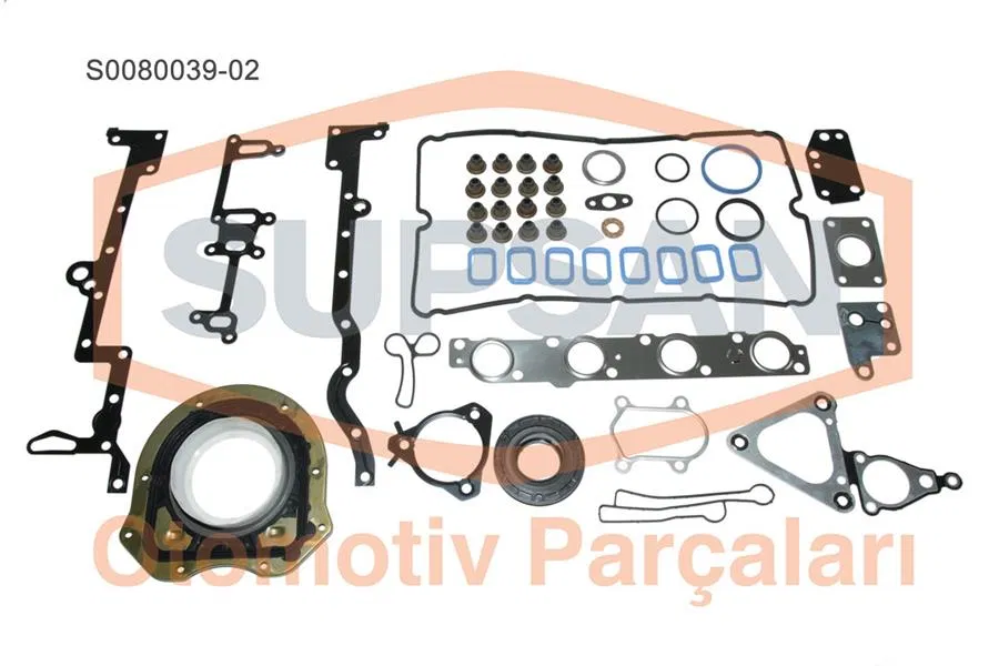XS4Q6008AAT Tam Conta Takımı Keçeli SKT-SKCSİZ Ford Transit 2.4 L Puma V184 | S0080039-02 SUPSAN