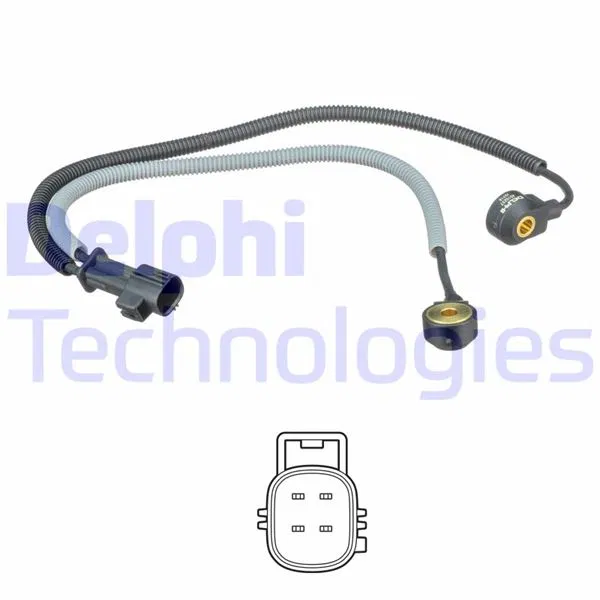 9432570 Vuruntu Sensörü Volvo V70 I | AS10237 DELPHI