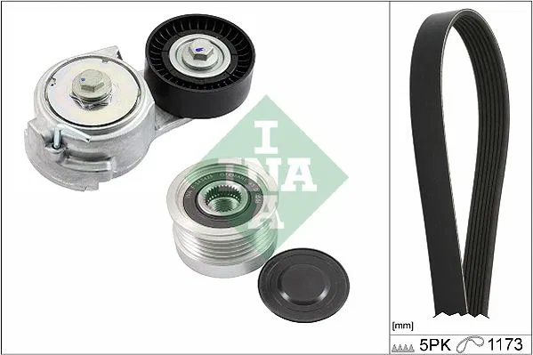 K015PK1173 Rulman GATES-K015PK1173 Abarth 500 595 | 529047820 INA