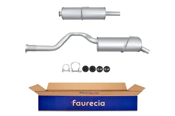 6025309208 Son Susturucu EASY2FIT Arka Dacia/Renault | 8LD366034781 HELLA