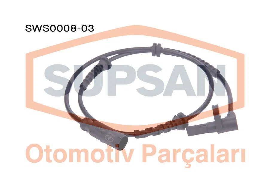 52012825 Sensör ABS Fiat Punto 1.3 D Multijet ENG.(199 A2.000-199 A3.000-199 A9.000-199 B4.000-233 A9.000) 1.2 ENG.169 A4.000-199 A4.000-199 B2.000-199 B | SWS0008-03 SUPSAN