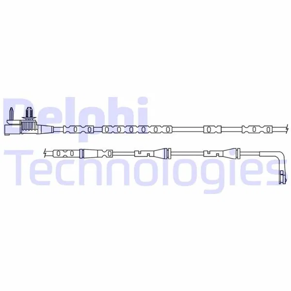 T4A3216 Fren İkaz Kablosu Arka Jaguar Fpace | LZ0316 DELPHI