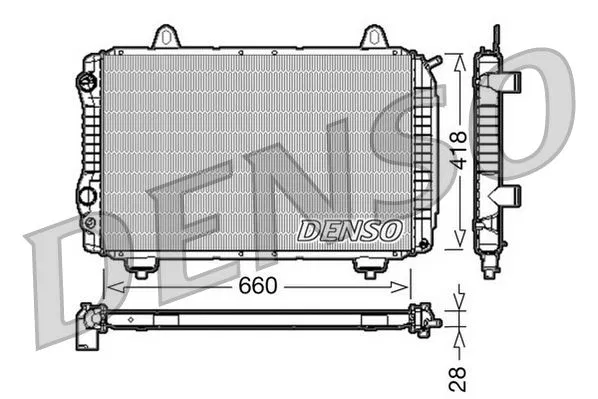 5933429 Su Radyatörü | DRM09071 DENSO