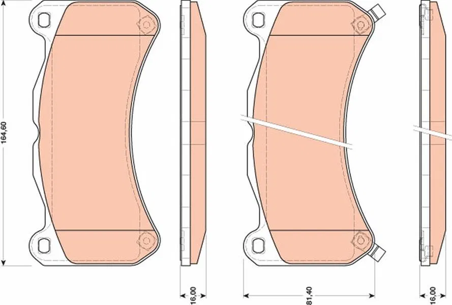 044650W120 Disk Balata Lexus IS II | GDB3489 TRW
