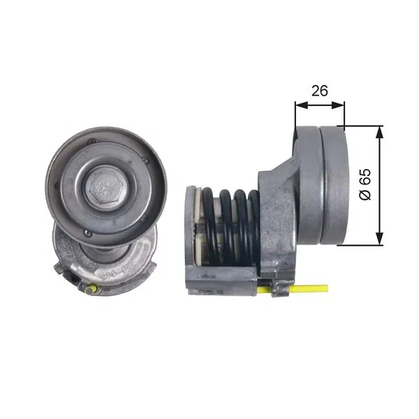 03C145299AC Gergi Rulmanı | T39023 GATES