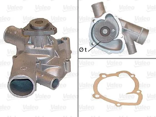 48121011 Devirdaim Porsche 924 | 506186 VALEO