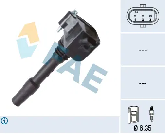 12138643360 Ateşleme Bobini | 80384 FAE