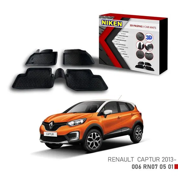 3D Paspas Renault Captur 2013- | 006RN070501 NIKEN