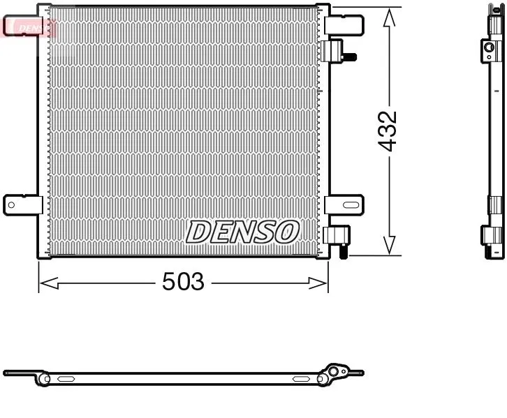 1400599 Klima Radyatörü | DCN99076 DENSO