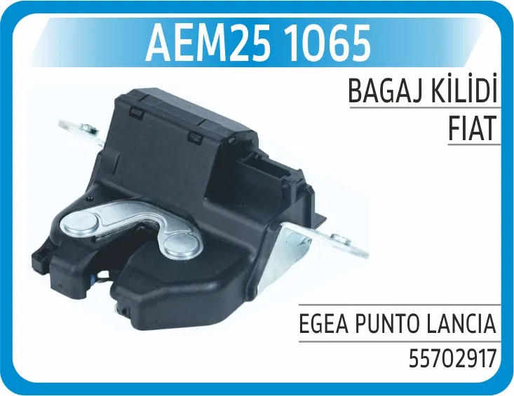 55702917 Bagaj Kilidi Egea Punto Lancıa | 1065 AEM