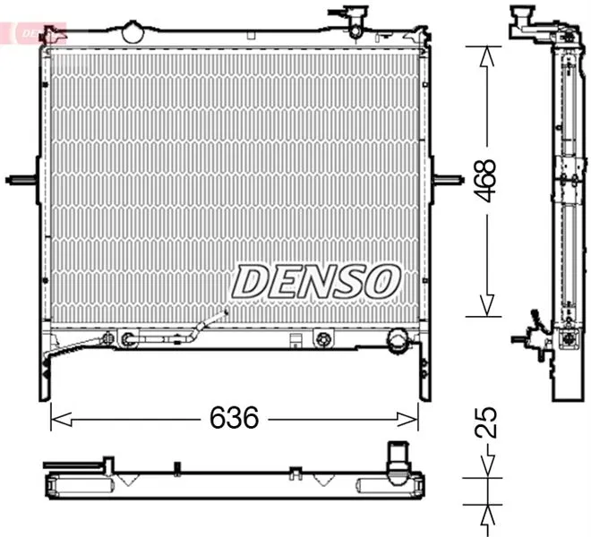 253103E830 Su Radyatörü | DRM43002 DENSO