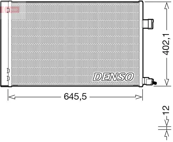 T2H37897 Klima Radyatörü | DCN11009 DENSO