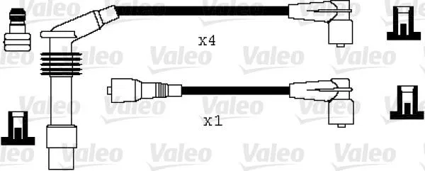 XH346010 Ateşleme Kablo TK. Opel Astra Classic 8V 98-02 | VALEO