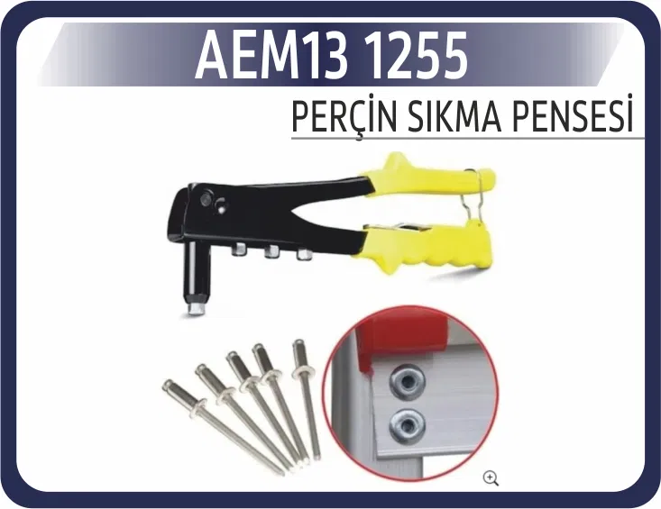 1255 Perçin Sikma Aparatı | AEM