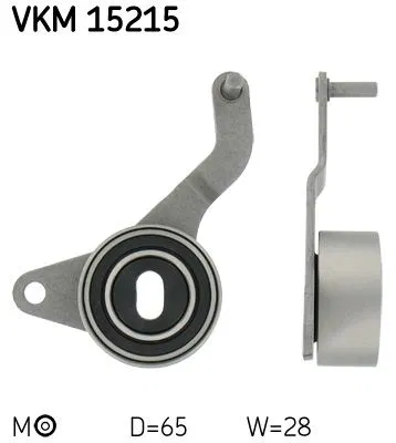 636741 Triger Gergi Rulmanı 65X28 Braketli Opel Astra F Hb 1.7 Tds 91-98, 1.7 Td 95-98, 1.7 Dti 16V 00-05, Combo Tour 1.7 Di 16V 01-04, 1.7 Dti 16V 01-04 | VKM 15215 SKF