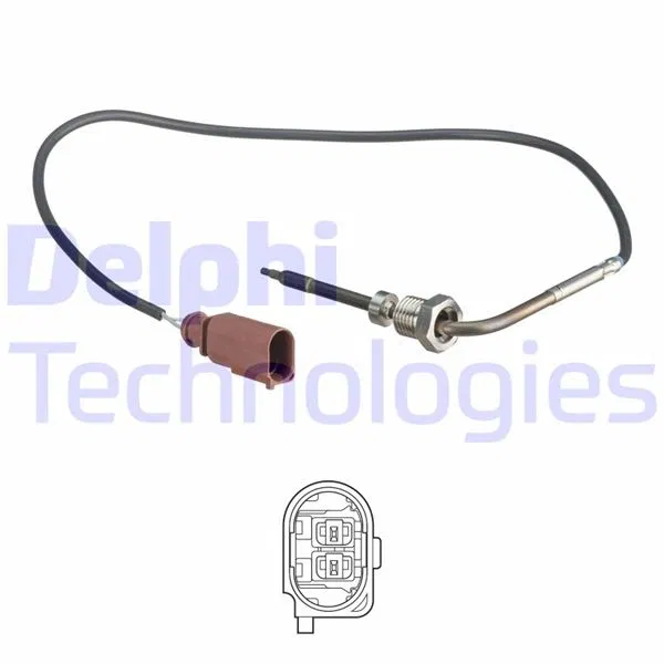 059906088AB Egzoz Sicaklık Sensörü Audi Q7 | TS30184 DELPHI
